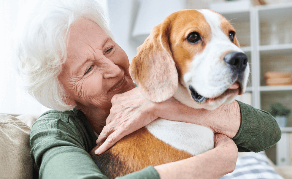 senior mom and her daughter