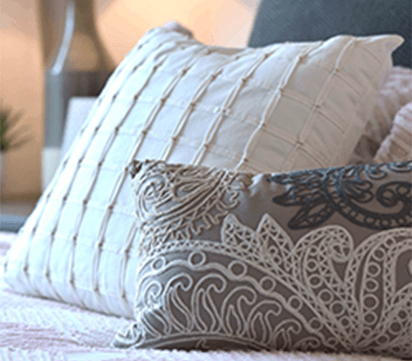 throw pillows
