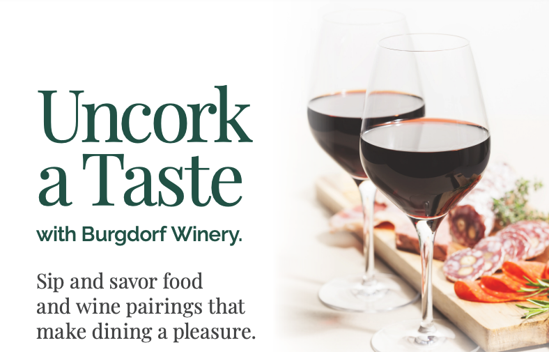 Uncork a Taste with Burgdorf Winery