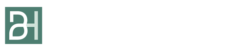 Burcham Hills white logo