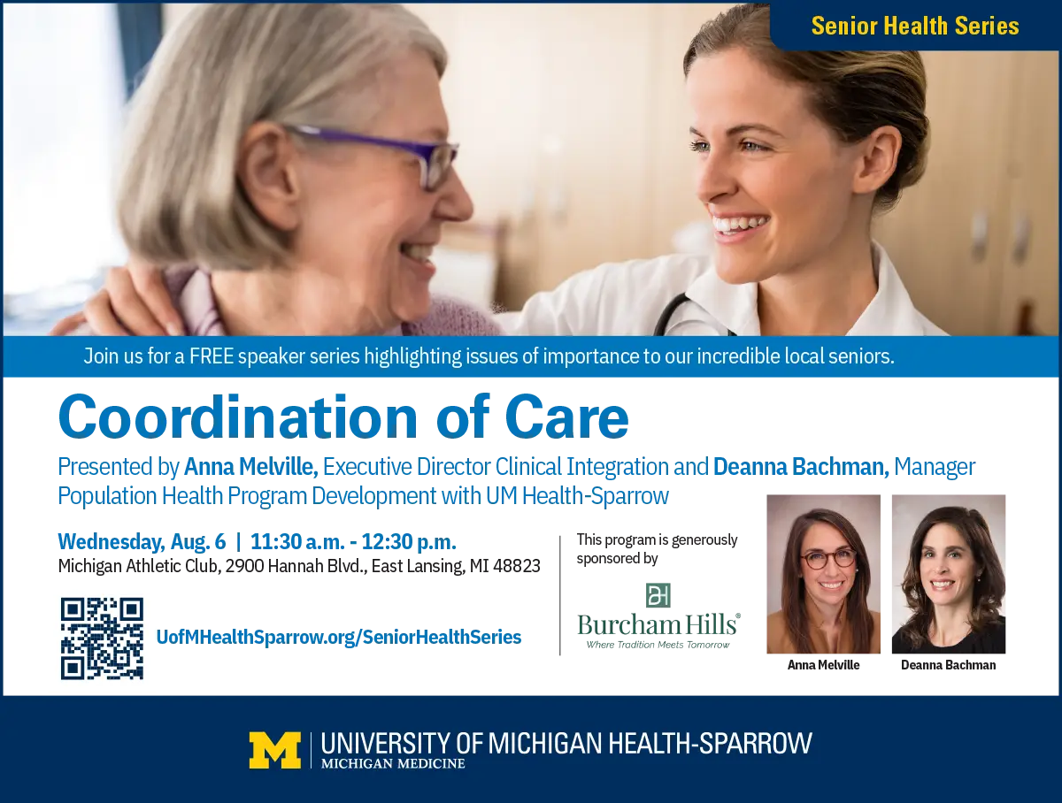 Senior Health Series: Coordination of Care
